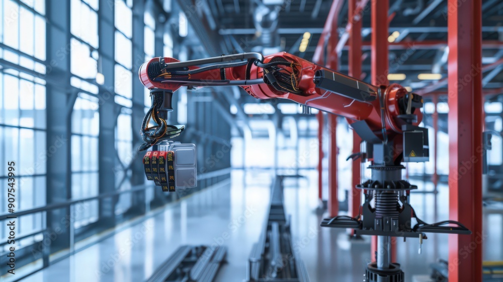Poster focus on the scalability of robotic construction technologies, from small-scale projects to large-sc
