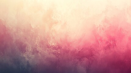 Pink beige grainy gradient subtle pastel colors blurred background, noise texture copy space, Generative AI