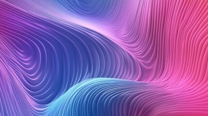 Obraz premium Abstract background with dynamic wavy lines and bold color transitions, ideal for tech themes