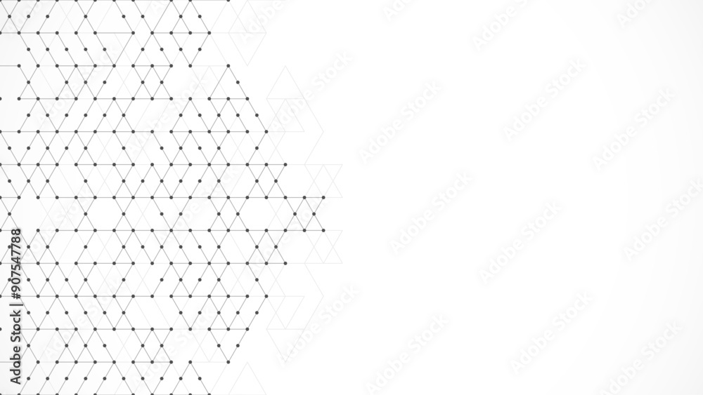 Poster creative idea of modern design with abstract geometric background. minimalistic vector texture with 