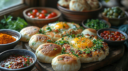 Classical Turkish breakfast ize 7