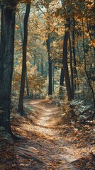 Obraz premium Mystical Forest Path.