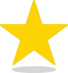 Fototapeta premium golden star icon
