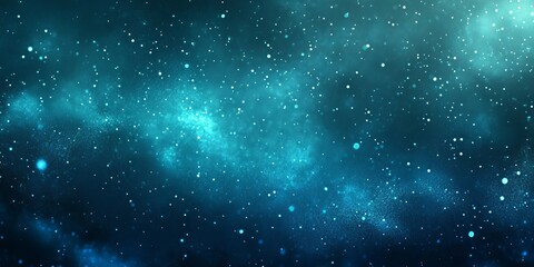 Fototapeta premium Grainy green blue gradient background glowing light noise texture effect header dark banner backdrop design, Generative AI