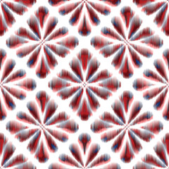 Ikat Red Blue (1) ethnic seamless pattern Embroidery style [Converted].eps