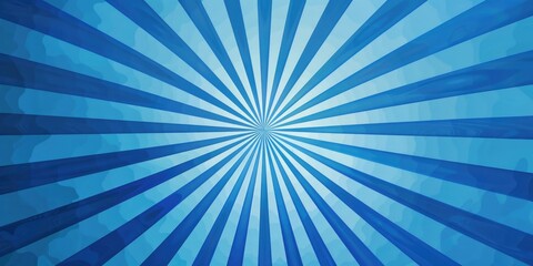 Abstract blue and white design featuring a sunburst pattern, ideal for corporate or educational uses