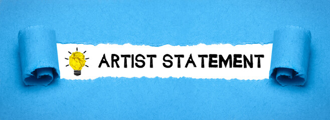 Artist Statement	