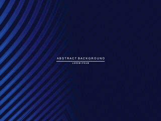 Obraz premium Premium background design with dark blue luxury motif. Vector horizontal template, for digital lux business banners, contemporary formal invitations, luxury vouchers, gift certificates, etc. 