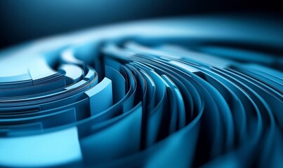 3D Business Background, Generative AI