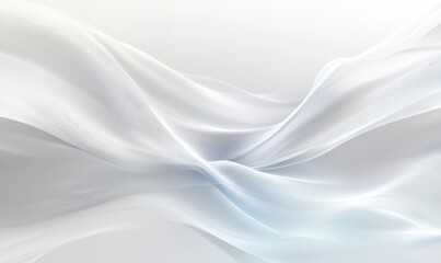 Obraz premium Abstract White Background, Generative AI