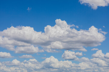 Obraz premium blue sky with clouds