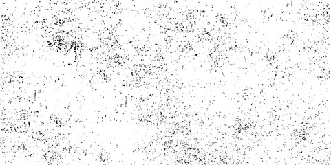 Abstract Grunge Background, Black and White Texture with Cracks, Chips, and Dots Isolated. Abstract monochrome background. Black and white texture pattern with ink spots