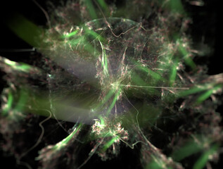 Imaginatory fractal abstract background Image