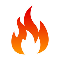 Fire Vector Logo Design Template
