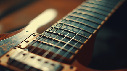 Fototapeta premium Close up of a Guitar