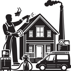 Hoe Silhouette Vector Images-Hoe Silhouette tools 