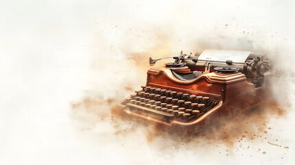 Campaign literature, brochures and flyers, informative materials, Watercolor style