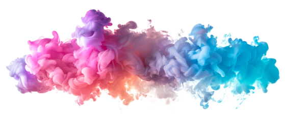 A colorful smokey line with red, yellow and blue colors. The colors are bright and vibrant, giving the impression of energy and excitement. The line appears to be moving