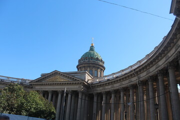 St Petersburg Nevski Prospect, Neva River view, Kazan Cathedral, Bloody Church, Singer Building,...