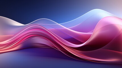 Fototapeta premium Flowing Colorful Wave Abstract.