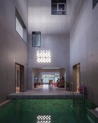 interior of a pool