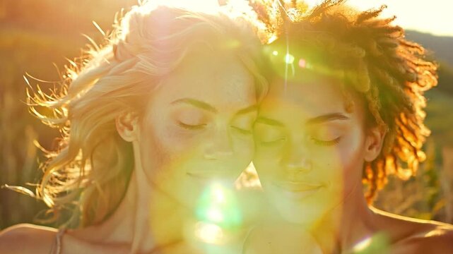 LGBT A loving pair and a shot that values friendship, independence, and the enjoyment of a partner's company