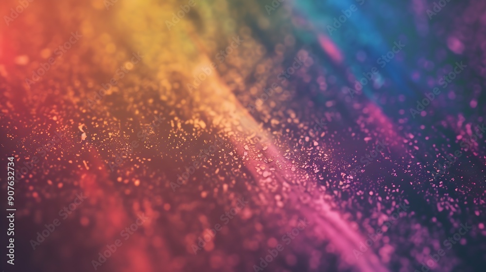 Aufkleber abstract gradient grain noise effect background with blurred pattern colorful for product design and