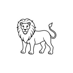 lion vector logo and icons 