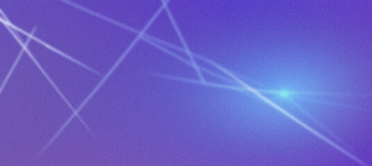 Dynamic and modern design, abstract blue background with intersecting white lines and a grainy texture