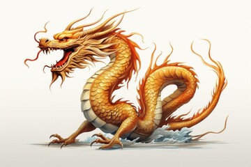 Fototapeta premium Dragon chinese dragon creativity dinosaur.