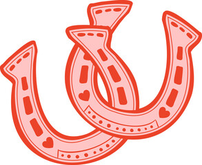 Lucky steel horseshoes  Elements