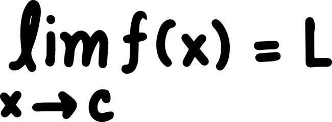 Limits laws math handwritten