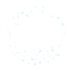 Hello Winter Handwritten Typography with Decorative Elements on Transparent Background