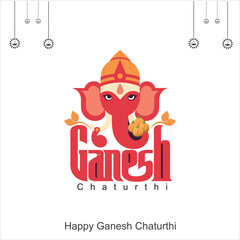 Happy Ganesh Chaturthi Translation: Ganesh Chaturthi means Ganesh Festival