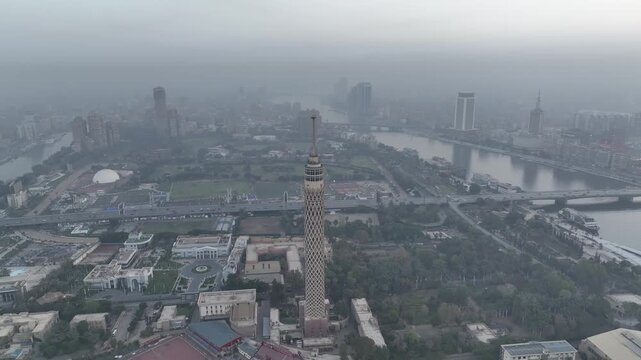 panorama of Cairo Egypt