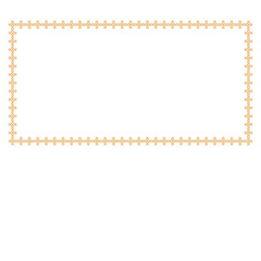 Fototapeta premium Golden art deco ornaments. antique decorative gold border, retro geometric ornamental frame and ornate golden corners. 