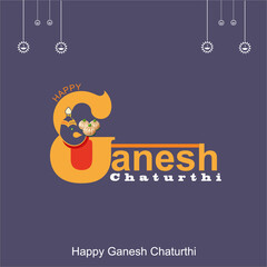 Happy Ganesh Chaturthi Translation: Ganesh Chaturthi means Ganesh Festival