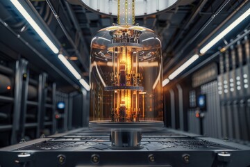  A quantum computer. Generative AI
