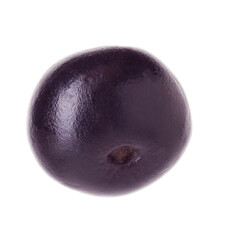 Fresh ripe acai berry isolated on white