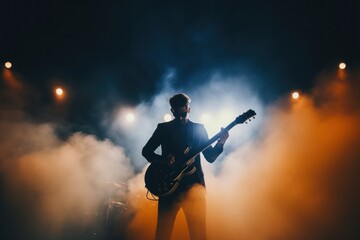 Guitar guitarist musician concert.