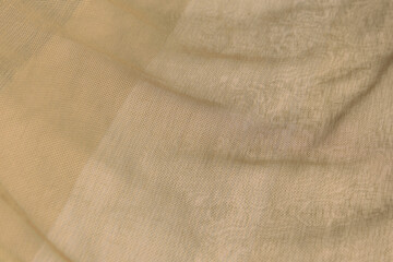 yellow textured cloth fabric material sheet curtain narrow focus perspective background wallpaper concept picture