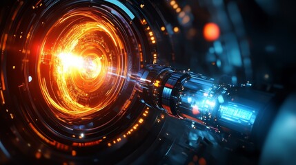 High-energy particle collision in futuristic accelerator