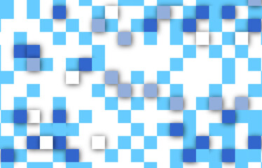 Blue pixel background