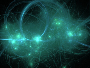 Imaginatory fractal abstract background Image