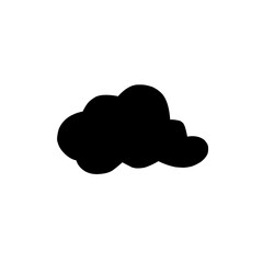 black cloud icon