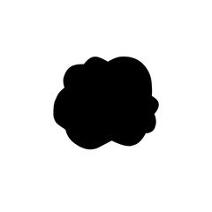black cloud icon