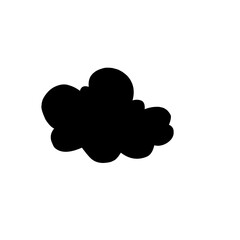 black cloud icon