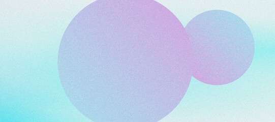 Geometric Abstract Design with Purple Gradient Spheres and Grainy Noise Texture in a Violet-Inspired Color Palette