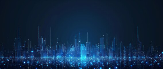 Futuristic Cityscape - A Digital Vision of Urban Life