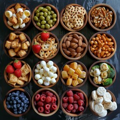 Snacks + Allergic --stylize 250 --v 6 Job ID: 0730b3fc-0813-491d-ab3e-93373f91b57a